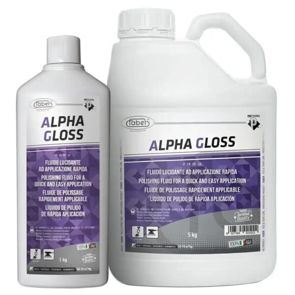 Alpha Gloss water-based polishing fluid for natural stone – AK Surface Solutions