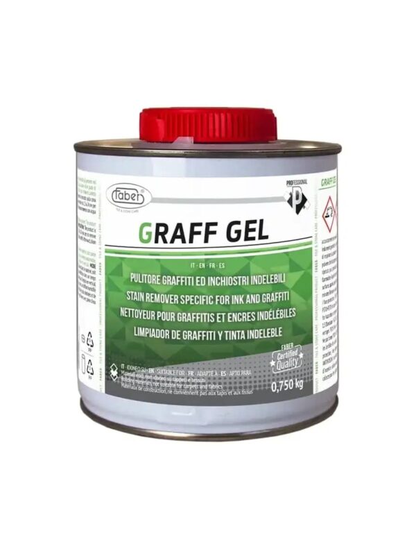 Graff Gel graffiti and paint remover for stone – AK Surface Solutions