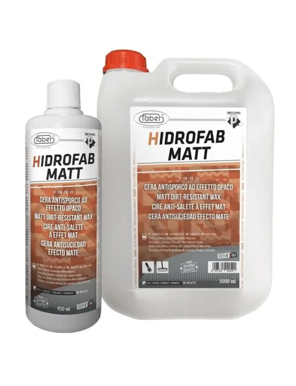 HIDROFAB MATT matt finish protective wax for stone & concrete – AK Surface Solutions