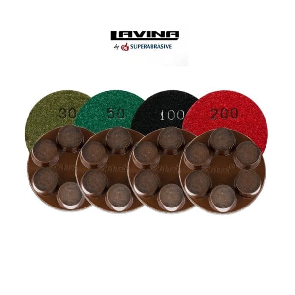 Corsa Hybrid diamond grinding tools for concrete – scratch removal and metal-to-resin transition