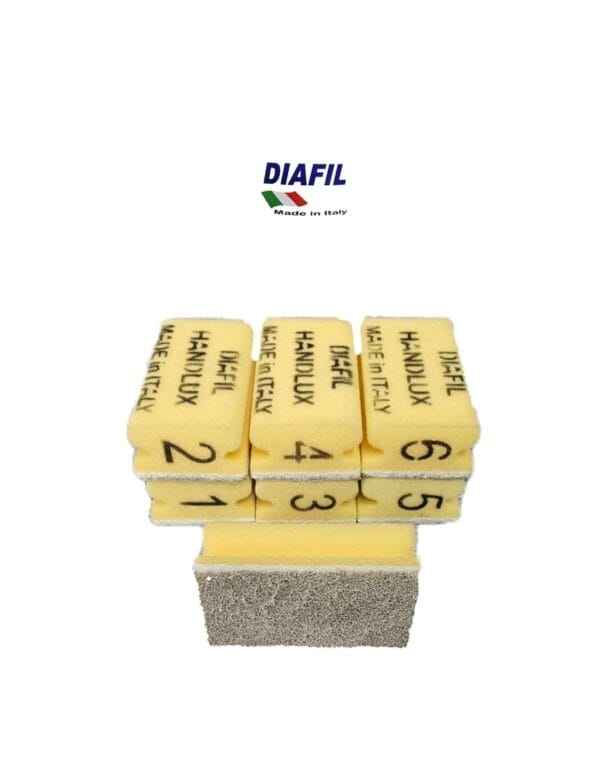 Diafil Hand Lux diamond polishing pads for natural stone maintenance and polishing