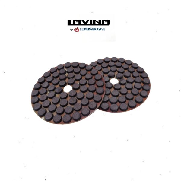 Razor ceramic pad for concrete edging