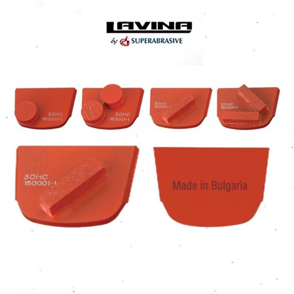 Red bond metal diamond segment for hard concrete