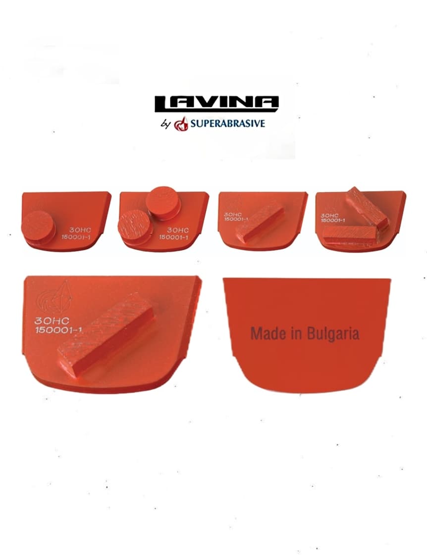 Red bond metal diamond segment for hard concrete