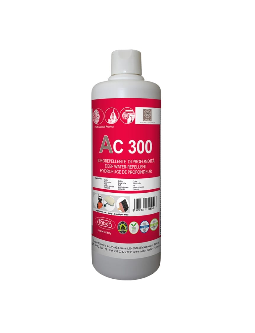 AC 300 water repellent treatment for bricks cotto and terracotta