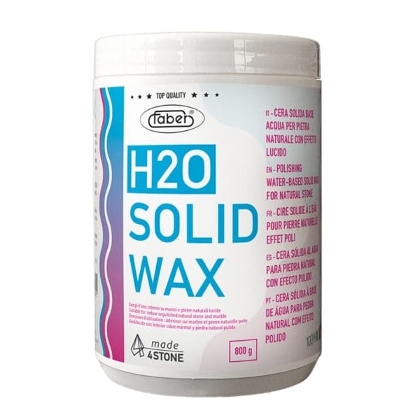 H2O SOLID WAX water based paste wax for marble and natural stone