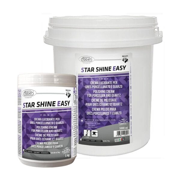 STAR SHINE EASY polishing cream for porcelain ceramic and quartz surfaces