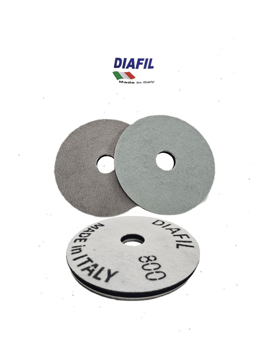 ABRALUX diamond rubber pad for marble, terrazzo and natural stone polishing