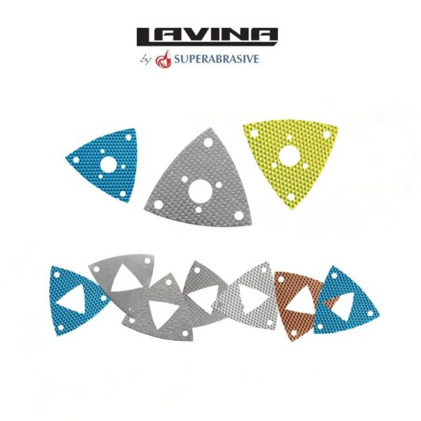 CornerPro triangular polishing pads for multi-tools