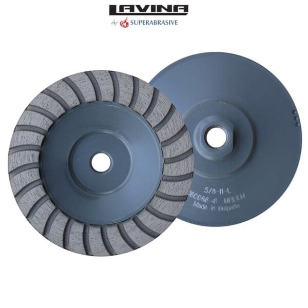 Lavina Turbo Diamond Cup Wheel for stone and concrete edging