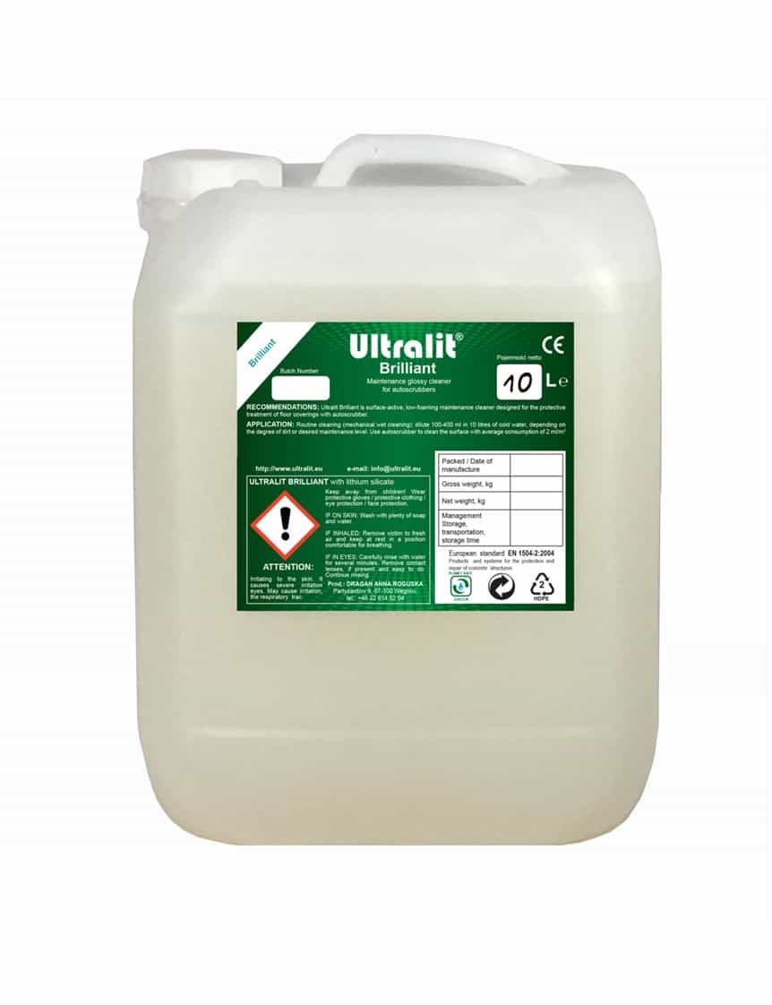 ULTRALIT BRILLIANT floor maintenance cleaner for scrubber dryers