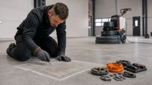 testing concrete hardness before choosing diamond tools
